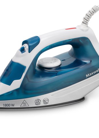 Утюг Maxwell MW-3056 (B) 1800Вт синий/белый
