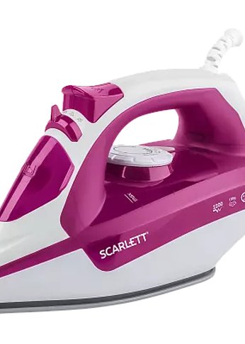 Утюг Scarlett SC-SI30K25 2200Вт розовый