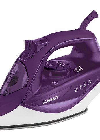 Утюг Scarlett SC-SI30K51 2200Вт фиолетовый/белый