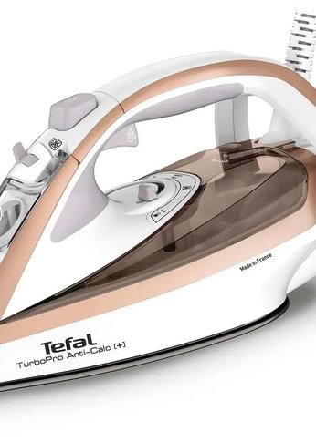 Утюг Tefal FV5697E1 3000Вт белый/розовый