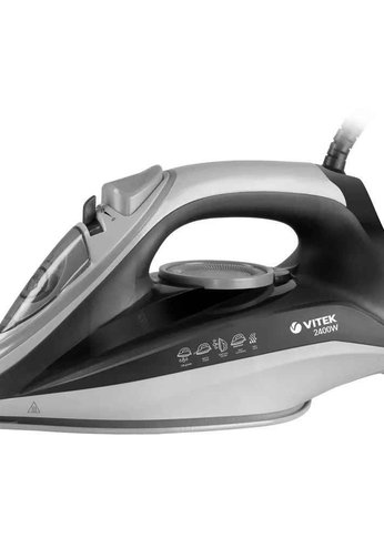 Утюг Vitek VT-8328 2400Вт серый