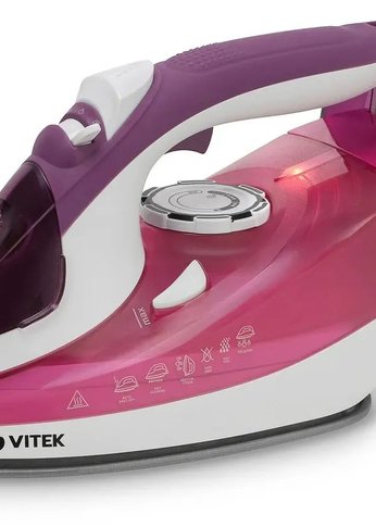 Утюг Vitek VT-8354 2600Вт фиолетовый/белый