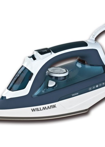 Утюг Willmark SI-2637CA 2600Вт синий/белый