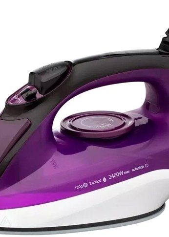 Утюг Zelmer ZIR1515 2400Вт фиолетовый/черный/белый