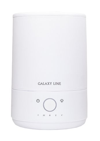 Увлажнитель воздуха ультразвуковой Galaxy LINE GL8011, 35 Вт, съемный резервуар для воды объемом 4 л, выход пара 400 мл/ч