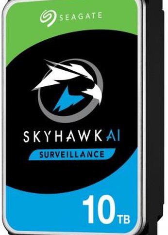 Жесткий диск 10Tb Seagate SATA-III ST10000VE001 Surveillance SkyHawkAI (7200rpm) 256Mb 3.5"