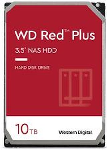 Жесткий диск 10Tb WD SATA-III WD101EFBX NAS Red Plus (7200rpm) 256Mb 3.5"