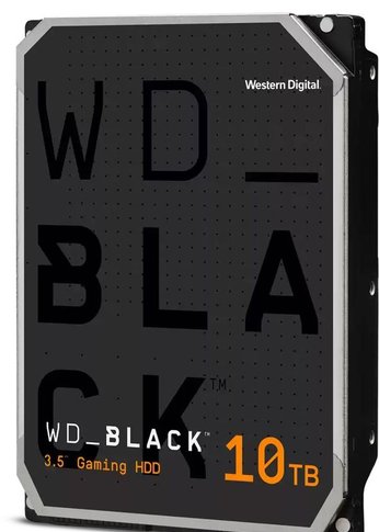 Жесткий диск 10Tb WD SATA-III WD101FZBX Desktop Black (7200rpm) 256Mb 3.5"