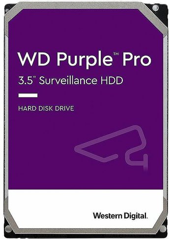 Жесткий диск 10Tb WD SATA-III WD101PURP Video Purple Pro (7200rpm) 256Mb 3.5"