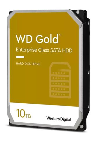 Жесткий диск 10Tb WD SATA-III WD102KRYZ Server Gold (7200rpm) 256Mb 3.5"