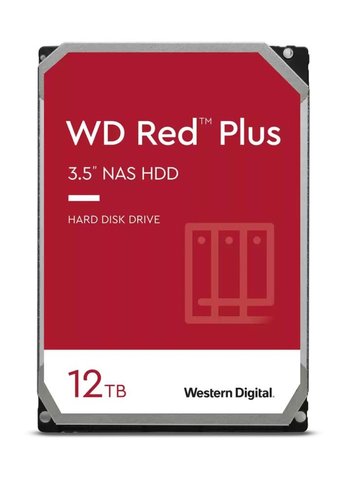 Жесткий диск 12Tb WD SATA-III 6Gb/S 256MB RED PLUS WD120EFBX