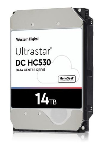 Жесткий диск 14Tb WD SATA-III 0F31284 WUH721414ALE6L4 Server Ultrastar DC HC530 (7200rpm) 512Mb 3.5"