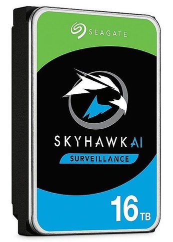 Жесткий диск 16Tb Seagate SATA-III ST16000VE002 Surveillance SkyHawkAI (7200rpm) 256Mb 3.5"