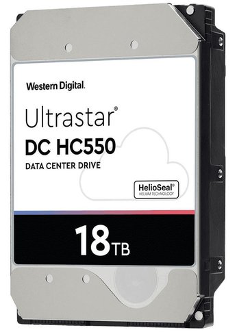 Жесткий диск 18Tb WD SATA-III 0F38459 WUH721818ALE6L4 Server Ultrastar DC HC550 (7200rpm) 512Mb 3.5"