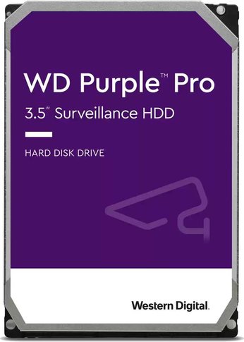 Жесткий диск 18Tb WD SATA-III WD181PURP Video Purple Pro (7200rpm) 512Mb 3.5"