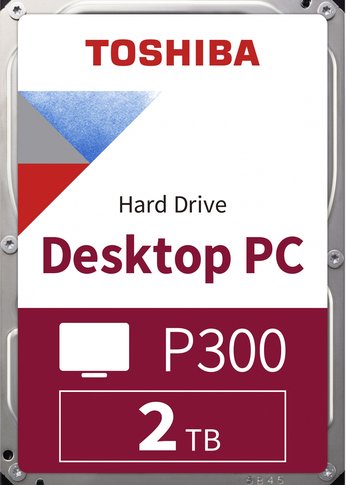 Жесткий диск 2Tb Toshiba Original SATA-III HDWD320UZSVA Desktop P300 (7200rpm) 256Mb 3.5"