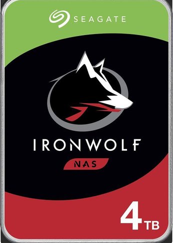 Жесткий диск 4Tb Seagate SATA-III ST4000VN006 NAS Ironwolf (5400rpm) 256Mb 3.5"