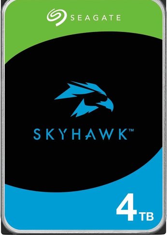 Жесткий диск 4Tb Seagate SATA-III ST4000VX015 Surveillance Skyhawk (5900rpm) 256Mb 3.5"