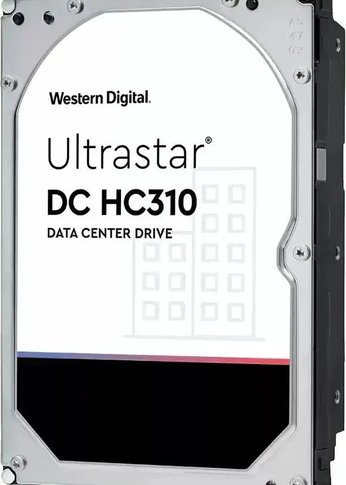 Жесткий диск 4Tb WD SAS 3.0 0B36048 HUS726T4TAL5204 Ultrastar DC HC310 (7200rpm) 256Mb 3.5"