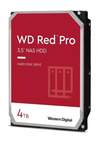 Жесткий диск 4Tb WD SATA-III WD4003FFBX NAS Red Pro (7200rpm) 256Mb 3.5"