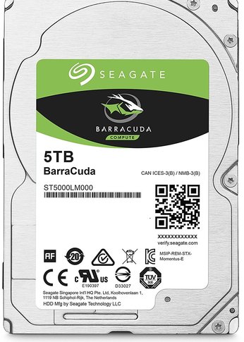 Жесткий диск 5Tb Seagate SATA-III ST5000LM000 Barracuda (5400rpm) 128Mb 2.5"