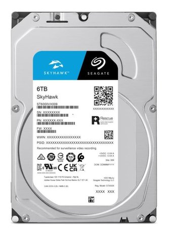 Жесткий диск 6Tb Seagate SATA-III 5400RPM 6Gb/S 256MB ST6000VX009