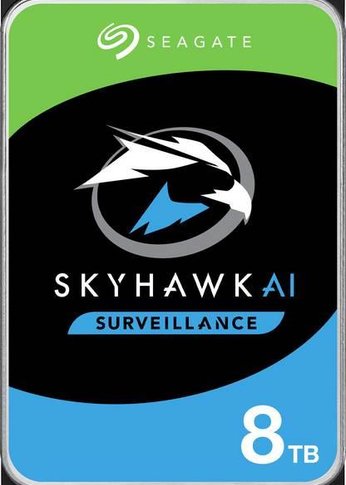 Жесткий диск 8Tb Seagate SkyHawk SATA-III Наличие 256 Мб 7200 об/мин 3,5" ST8000VE001