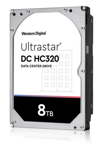 Жесткий диск 8Tb WD SAS 3.0 0B36400 HUS728T8TAL5204 Ultrastar DC HC320 (7200rpm) 256Mb 3.5"