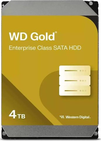Жесткий диск WD SATA-III 4TB WD4004FRYZ Desktop Gold 512E (7200rpm) 256Mb 3.5"