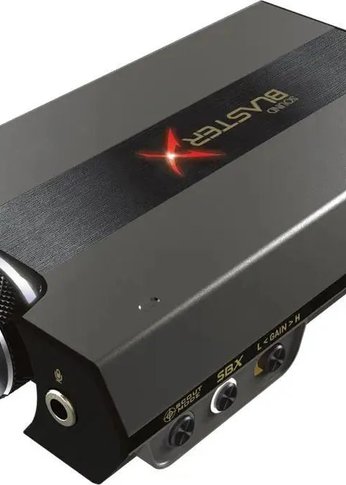 Звуковая карта Creative USB Sound BlasterX G6 (SB-Axx1) 7.1 Ret