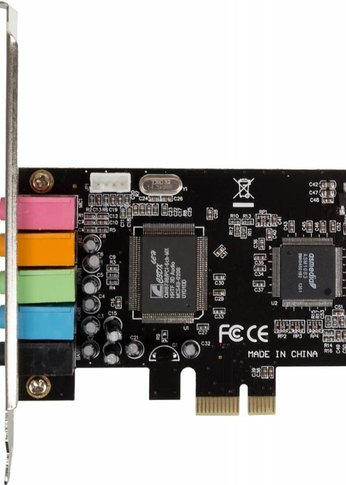 Звуковая карта PCI-E 8738 (C-Media CMI8738SX) 4.0 bulk