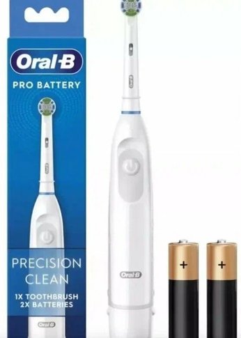 Зубная щетка электрическая Oral-B Precision Clean Pro Battery DB5.510.1K белый